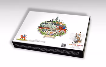 Hedemora pussel 68 x 48 cm. 1000 bitar