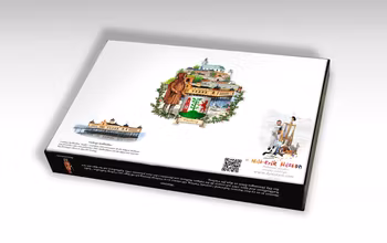 Varberg Kallis pussel 68 x 48 cm. 1000 bitar