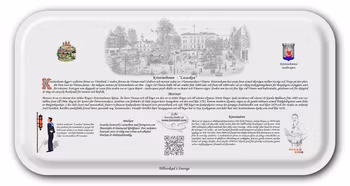 Bricka Kristinehamn 43 x 22 cm