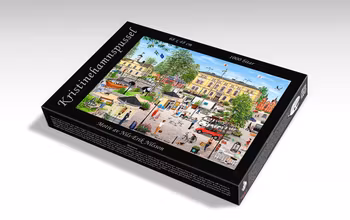 Kristinehamn pussel 68 x 48 cm. 1000 bitar