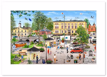 Poster Kristinehamn 70 x 50 cm