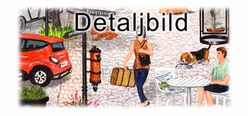 Canvas Kristinehamn 64 x 29 x 2 cm.