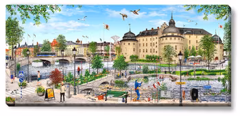 Canvas Örebro 112 x 50 x 2,5 cm.