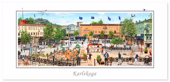 Vykort Karlskoga