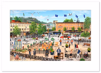 Poster Karlskoga 70 x 50 cm