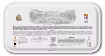 Bricka Karlstad 43 x 22 cm