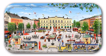 Bricka Karlstad 43 x 22 cm