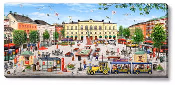 Canvas Karlstad 112 x 50 x 2,5 cm.