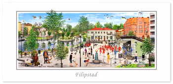 Vykort Filipstad