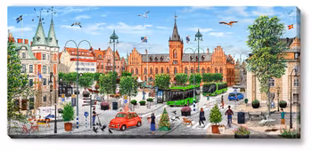 Canvas Landskrona 112 x 50 x 2,5 cm.