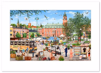 Poster Nässjö 70 x 50 cm