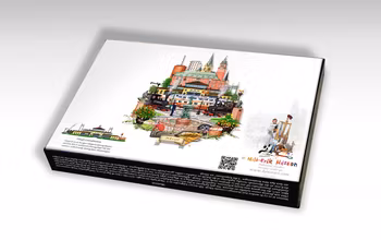 Nässjö pussel 68 x 48 cm. 1000 bitar