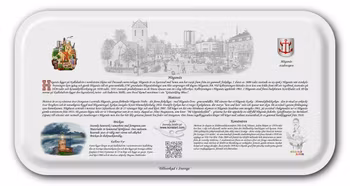 Bricka Höganäs 43 x 22 cm