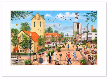 Poster Höganäs 70 x 50 cm