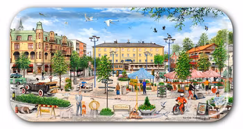 Bricka Vetlanda 43 x 22 cm