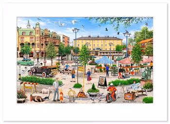 Poster Vetlanda 70 x 50 cm