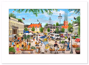 Poster Växjö 70 x 50 cm