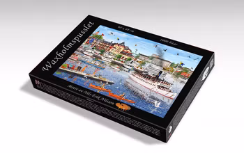 Vaxholm pussel 68 x 48 cm. 1000 bitar