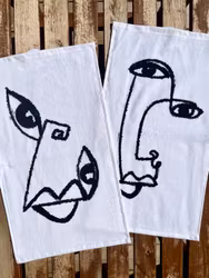 Velourhandduk 2-Pack
