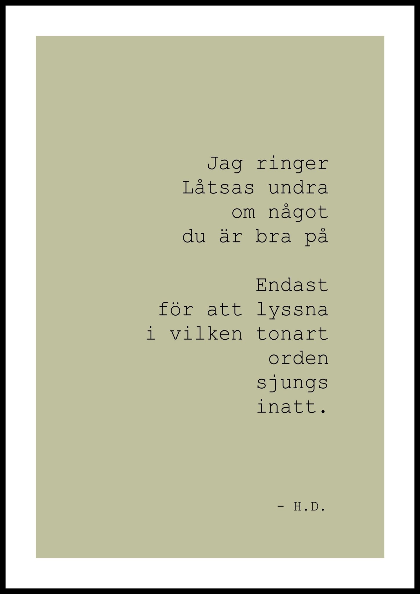 RINGER
