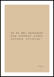 UNDER SOLENS STRÅLAR