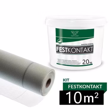Kontakt primer och glasfiberväv (10 m2 Surface reinforcement set)