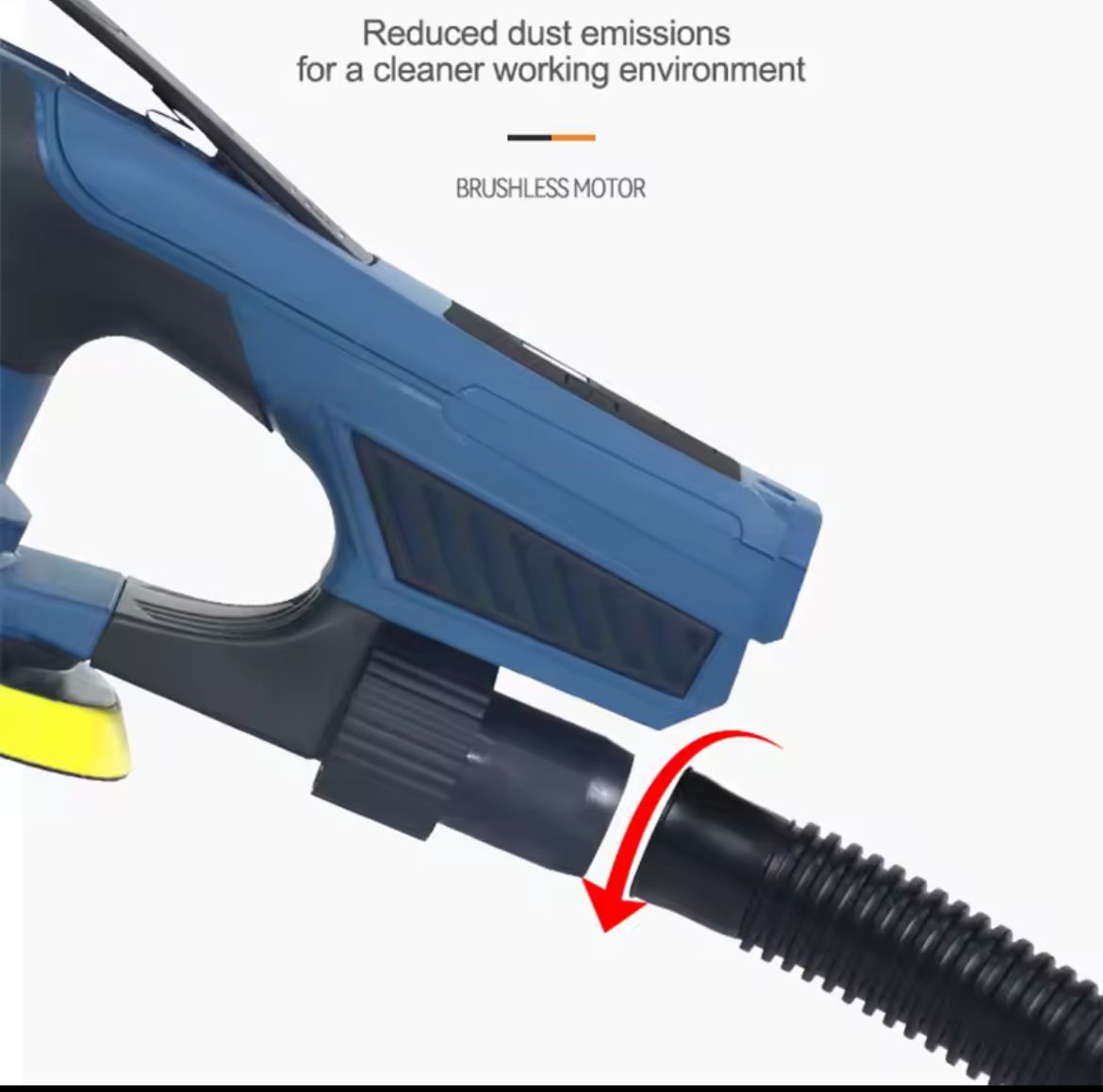360W borstlös multifunktionsslip med excenterslip 5,0 mm 6 tum elektrisk