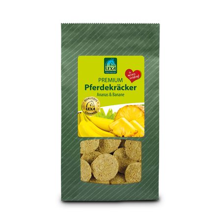 Hestegodbiter Ananas & Banan