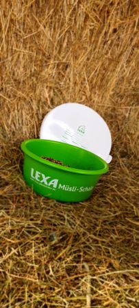 LEXA® müsliskål med lokk