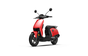 SUPER SOCO CUX elmoped röd