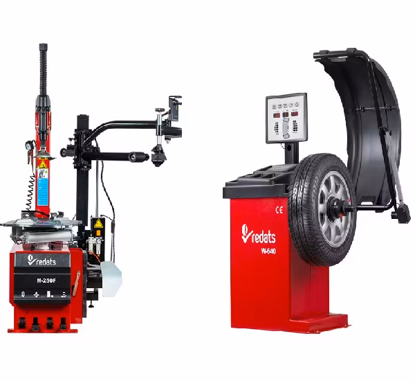DÄCKPAKET REDATS M-250FI-3D2 o W-640 Chockluft, Hjälparm och Automatik