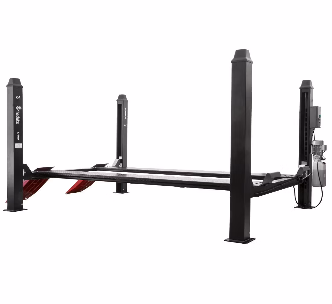 Halvautomatisk fyra inläggslyft 4T - REDATS L-400