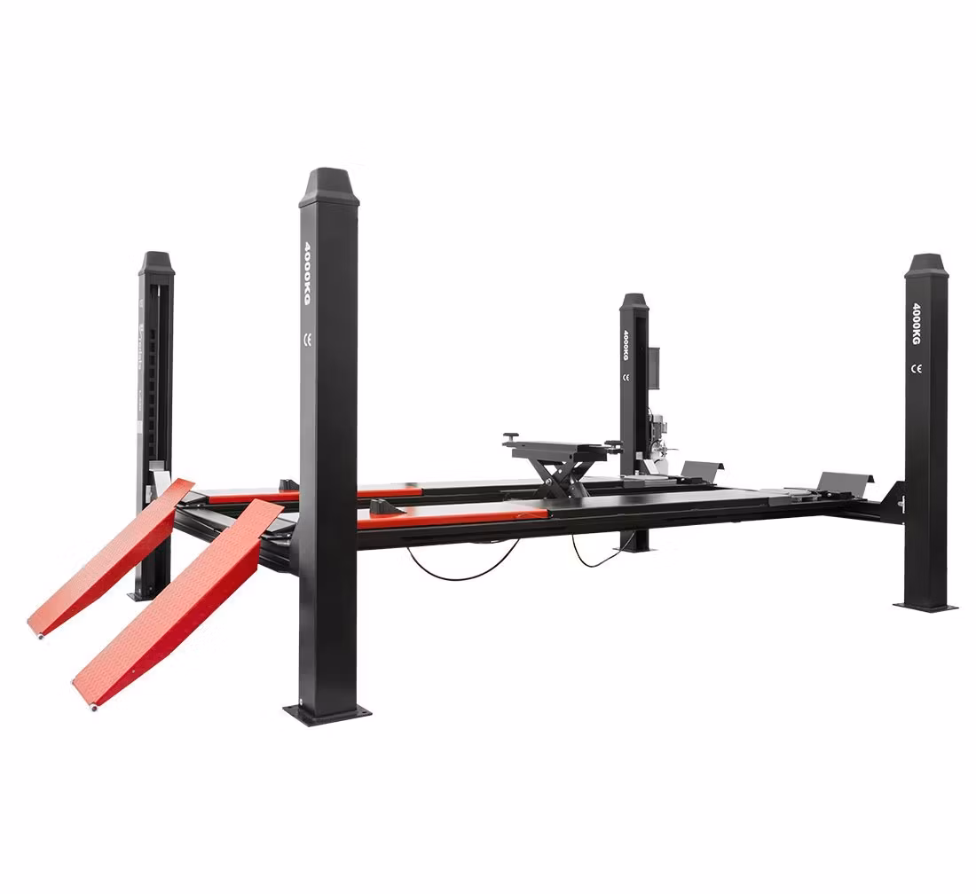 Halvautomatisk Fyrpelarlyft 4T - REDATS L-420