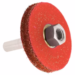 Stålborste 50x7mm med PVC-hål 3/8 + Adapter