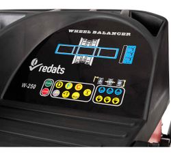 Automatisk hjulbalanserare för personbils hjul REDATS W-250