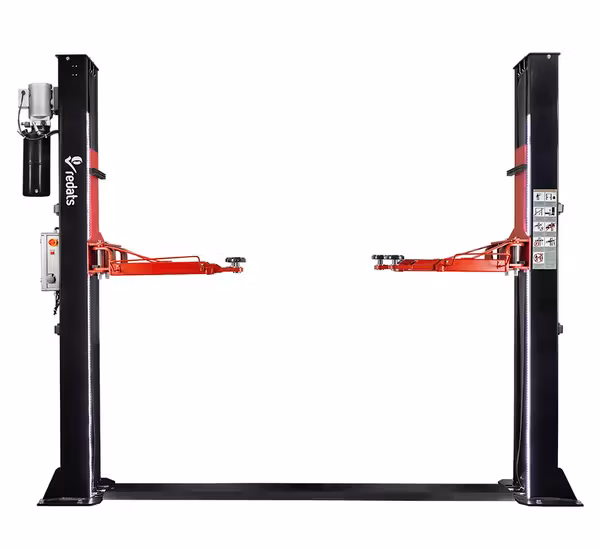 SUPERREA 2-Pelarlyft 4T - REDATS L-220 PRO - Automatisk med Belysning o 230v Uttag