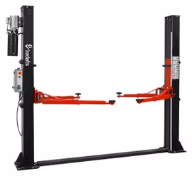 SUPERREA 2-Pelarlyft 4T - REDATS L-220 PRO - Automatisk med Belysning o 230v Uttag