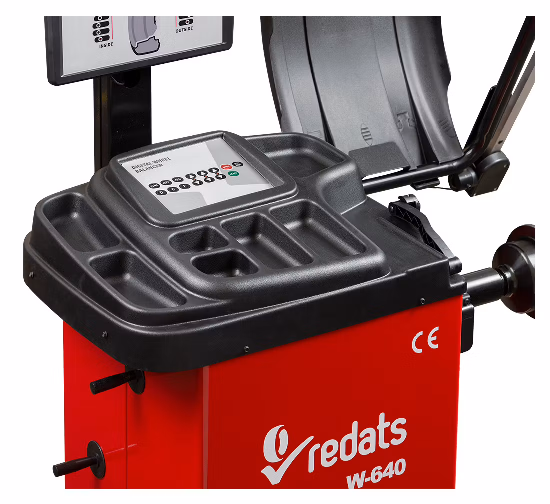 Balanseringsmaskin- REDATS W-640 Automatisk avläsning hjuldata!
