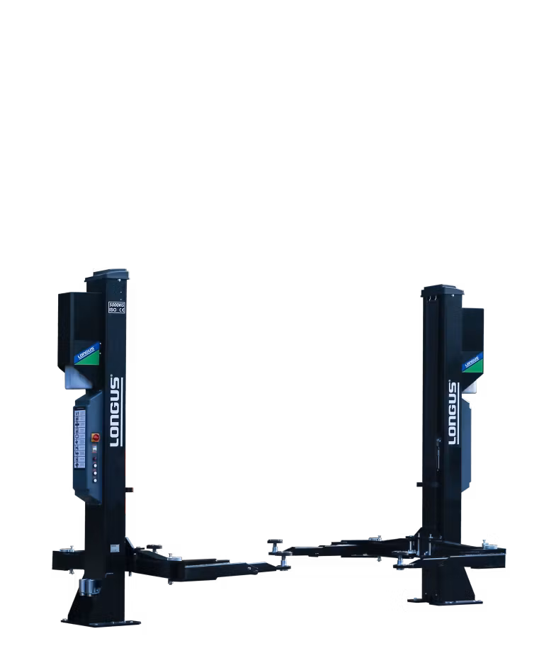 Unik 2-Pelarlyft LONGUS LHB-PRO-2.50-EW 5-ton Fritt golv o tak!