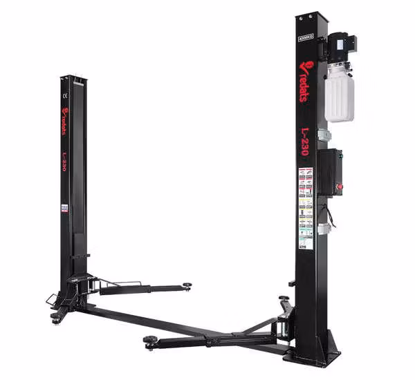 MEGAERBJUDANDE - 2-Pelarlyft REDATS L-230f 4ton Automatisk, 230v - 14995kr ex moms