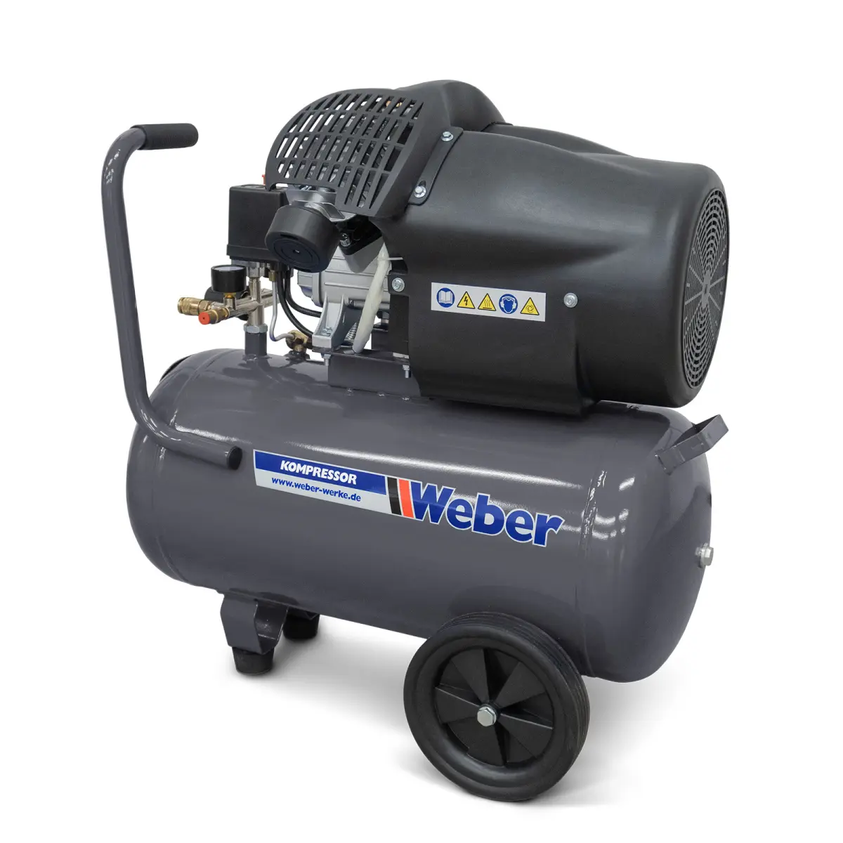 Kolvkompressor WEBER 230 V / 10bar / 50 l Tank