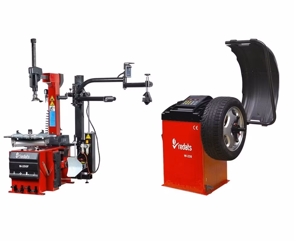 ERBJUDANDE Däckpaket AUTOMATISKT med Hjälparm o Laser - REDATS M-250f-3D2 & W-230 - 22995kr!!!