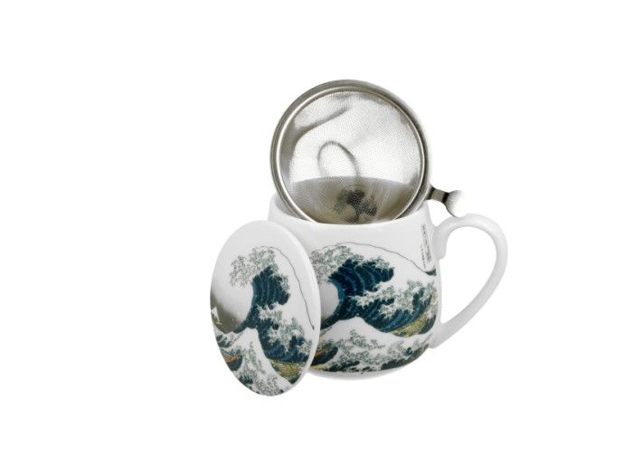 Hokusai Katsushika - Tekopp XL med tesil