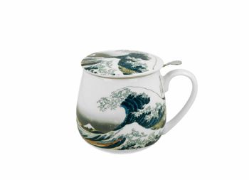 Hokusai Katsushika - Tekopp XL med tesil