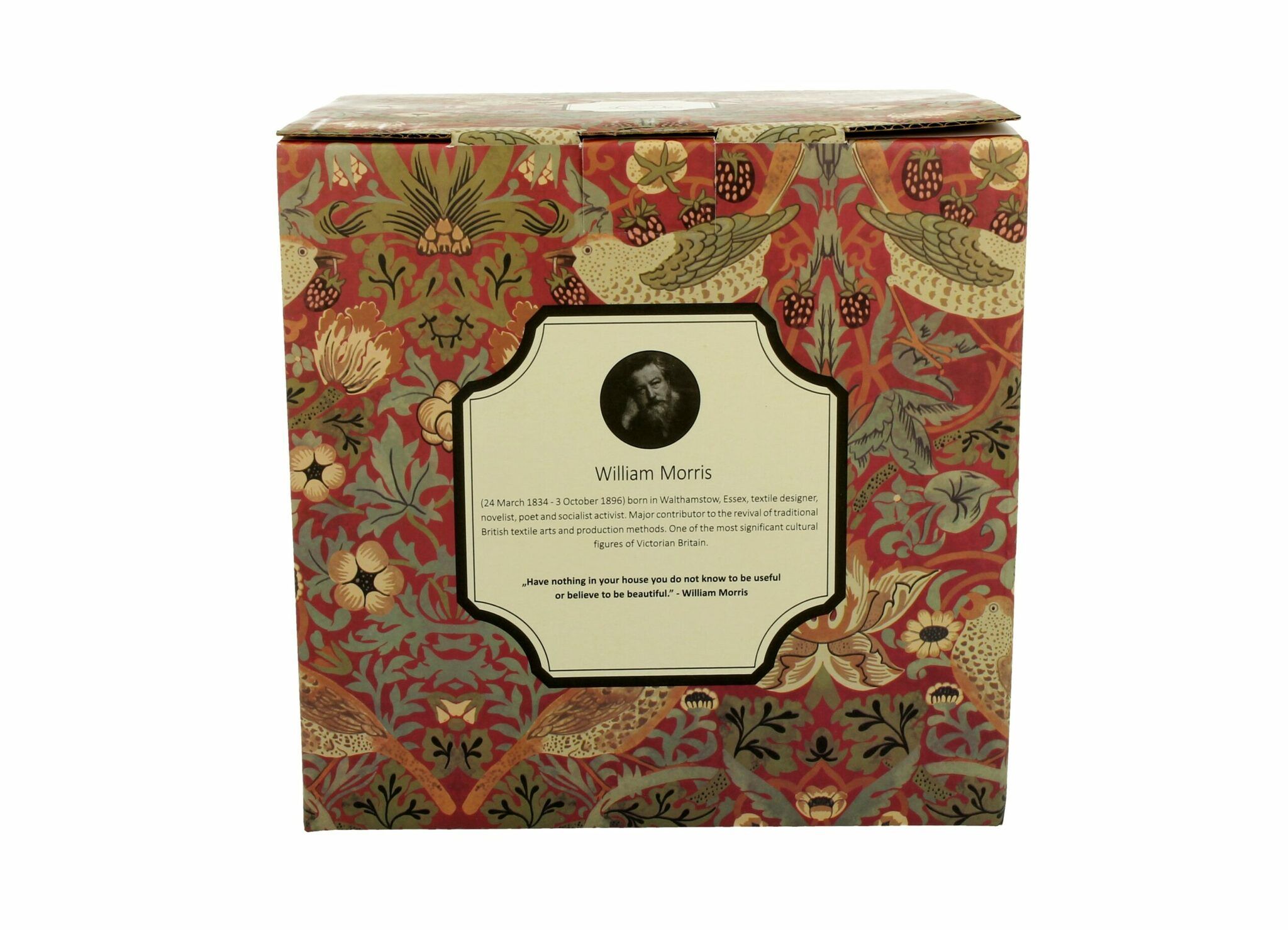William Morris - Tekanna & tekopp Strawberry Thief