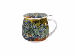 Vincent Van Gogh "Iris" - Tekopp XL med tesil