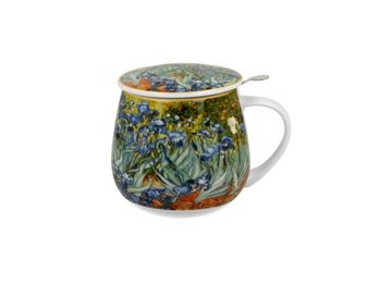Vincent Van Gogh "Iris" - Tekopp XL med tesil