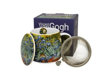 Vincent Van Gogh "Iris" - Tekopp XL med tesil