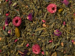 Hallon & Pistage Grönt te " Dubai Tea"