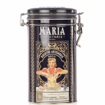 Maria Confeitaria "Classic Cookie Tin" Äpple och Kanelkakor